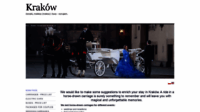 What Dorozki.krakow.pl website looked like in 2021 (3 years ago)