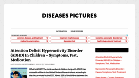 What Diseasespictures.com website looked like in 2021 (3 years ago)