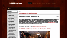 What Dglmgallery.com website looked like in 2021 (3 years ago)