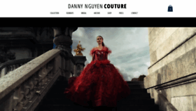 What Dannynguyencouture.com website looked like in 2021 (3 years ago)