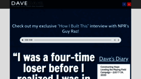 What Davedahl360.com website looked like in 2021 (3 years ago)