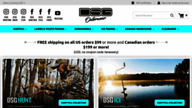 What Dsgouterwear.com website looked like in 2021 (3 years ago)