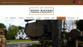 What Dennywiggersgardenscapes.com website looked like in 2021 (3 years ago)