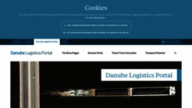 What Danube-logistics.info website looked like in 2021 (3 years ago)
