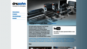 What Dresohn.ch website looked like in 2021 (3 years ago)