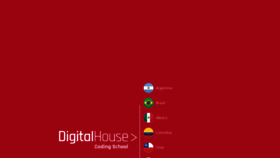 What Digitalhouse.com website looked like in 2021 (3 years ago)
