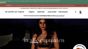 What Dewereldvanlingerie.nl website looked like in 2021 (3 years ago)