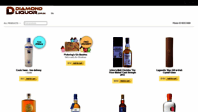 What Diamondliquor.com.au website looked like in 2021 (3 years ago)