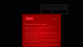 What Danfoss.com website looked like in 2021 (3 years ago)