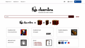 What Dexonline.ro website looked like in 2021 (4 years ago)