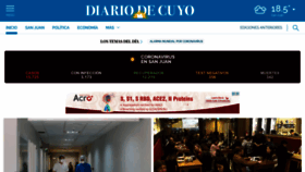 What Diariodecuyo.com.ar website looked like in 2021 (3 years ago)
