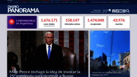 What Diariopanorama.com website looked like in 2021 (3 years ago)