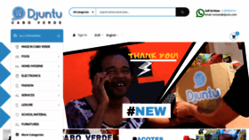 What Djuntu.com website looked like in 2021 (3 years ago)