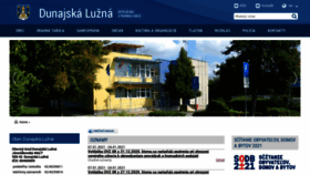 What Dunajskaluzna.sk website looked like in 2021 (3 years ago)