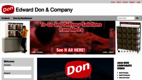 What Don.com website looked like in 2021 (3 years ago)