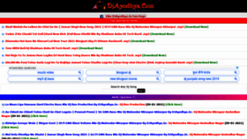 What Djayodhya.com website looked like in 2021 (3 years ago)