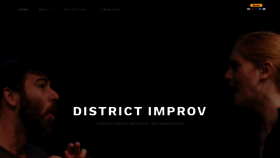 What Districtimprov.org website looked like in 2021 (3 years ago)