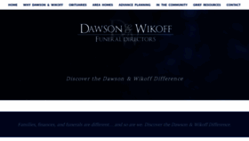 What Dawson-wikoff.com website looked like in 2021 (3 years ago)