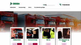 What Dekra-fyn.dk website looked like in 2021 (3 years ago)