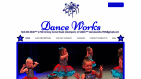 What Danceworks5678.net website looked like in 2021 (3 years ago)
