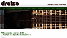 What Dreiso.de website looked like in 2021 (3 years ago)
