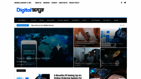 What Digitaledge.org website looked like in 2021 (3 years ago)