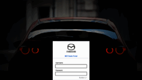What Dlrportal.mazda.co.th website looked like in 2021 (3 years ago)