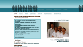 What Dr-widmaier.de website looked like in 2021 (3 years ago)