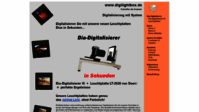 What Digilightbox.de website looked like in 2021 (3 years ago)