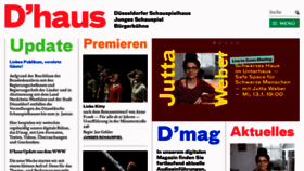 What Duesseldorfer-schauspielhaus.de website looked like in 2021 (3 years ago)