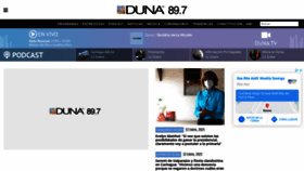 What Duna.cl website looked like in 2021 (3 years ago)