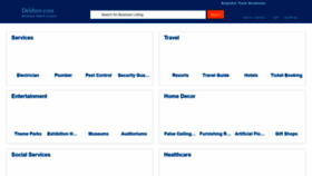 What Deldure.com website looked like in 2021 (3 years ago)