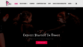 What Dixondancestudio.com website looked like in 2021 (3 years ago)