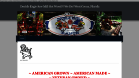 What Doubleeaglesawmill.com website looked like in 2021 (3 years ago)