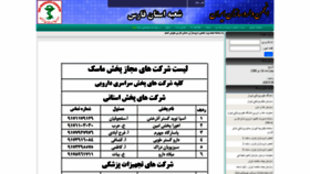 What Darousazanfars.org website looked like in 2021 (3 years ago)