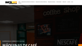 What Duetocafe.com.br website looked like in 2021 (3 years ago)