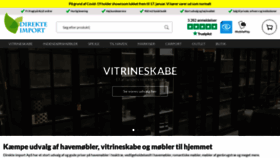 What Direkteimport.dk website looked like in 2021 (3 years ago)