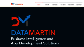 What Datamartin.ca website looked like in 2021 (3 years ago)
