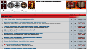What Drogowskazydonieba.com website looked like in 2021 (3 years ago)