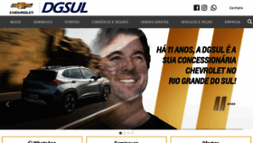 What Dgsulchevroletcaxiasdosul.com.br website looked like in 2021 (3 years ago)
