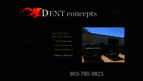 What Dentconceptstx.com website looked like in 2021 (3 years ago)