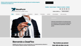 What Deasfilco.com website looked like in 2021 (3 years ago)