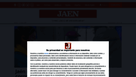 What Diariojaen.es website looked like in 2021 (3 years ago)