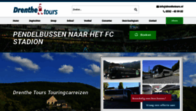 What Drenthetours.nl website looked like in 2021 (3 years ago)