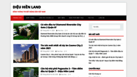 What Dieuhienland.net website looked like in 2021 (3 years ago)