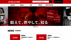 What Dnszone.jp website looked like in 2021 (3 years ago)