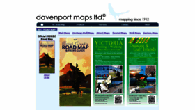 What Davenportmaps.com website looked like in 2021 (3 years ago)