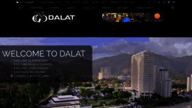 What Dalat.org website looked like in 2021 (3 years ago)