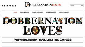 What Dobbernationloves.com website looked like in 2021 (3 years ago)