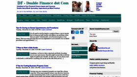 What Doablefinance.com website looked like in 2021 (3 years ago)